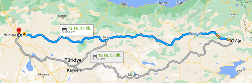 ağrı ankara şehirlerarası nakliyat